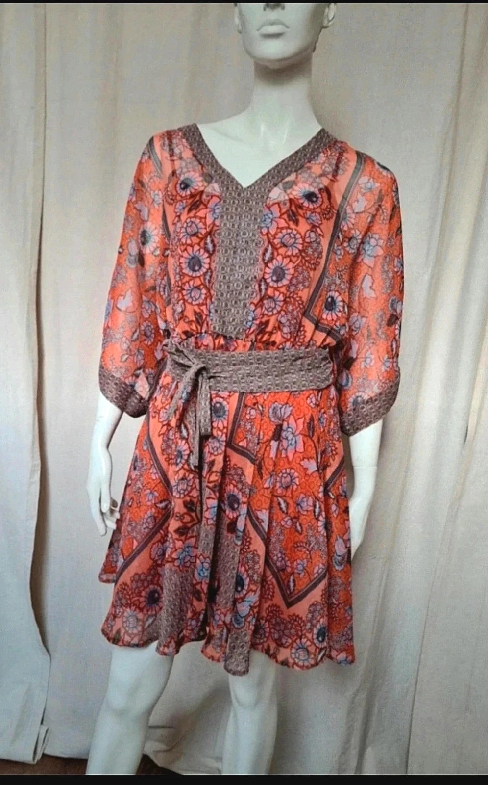 Robe bohème fluide Taille 36